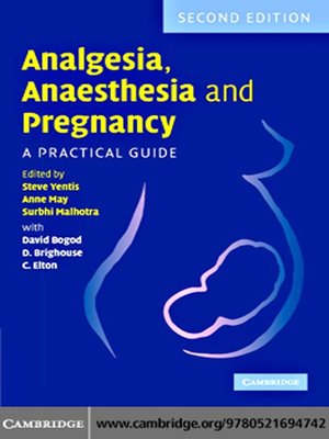 cover image of Analgesia, Anaesthesia and Pregnancy